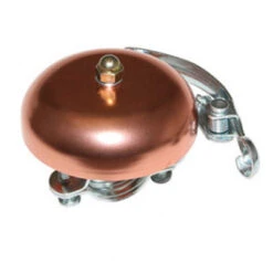 Sonnette De Vélo Au Look Ancien Couleur Cuivre 57 Mm -Vélo Accessoires Boutique sonnette de velo au look ancien couleur cuivre 57 mm full 5