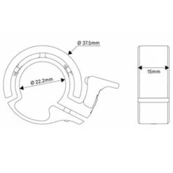 Sonnette Pour Vélo Oi Classic Silver Small Knog 9 Sonnette Pour Vélo Oi Classic Silver Small Knog -Vélo Accessoires Boutique sonnette pour velo oi classic silver small knog full 5