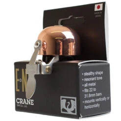 Sonnette Vélo Cuivre E-ne Crane -Vélo Accessoires Boutique sonnette velo cuivre e ne crane full 4