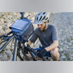 Support Smartphone BeGuided Small Sur Sacoche VAUDE -Vélo Accessoires Boutique support smartphone beguided small sur sacoche vaude full 3